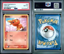 2006 POKEMON EX HOLON PHANTOMS 83 TORCHIC NEAR MINT-MINT PSA 8 - Image 3