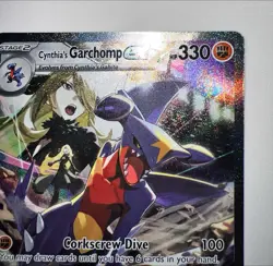 Pokemon Cynthia's Garchomp Ex 232/182 Sv10 Destined Rivals Full Art Holo - Image 4