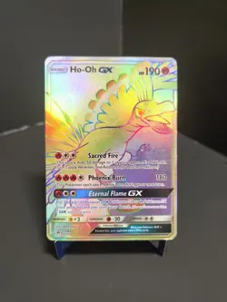 Pokemon TCG HO-OH GX Sun & Moon Sm80 Promo Promo - Image 1