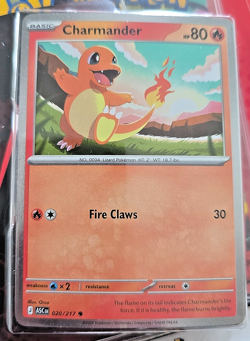 Pokemon Mega Evolutions Ascended Heroes Tech Sticker Collection Charmander Promo - Image 3