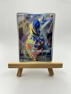 Pokemon TCG - Sawk 130/086 Illustration Rare - White Flare - Image 1