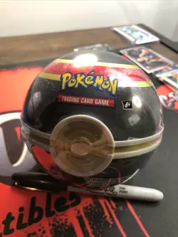 Pokemon TCG Luxury Ball Tin A24 3 booster packs and 1 coin Factory SEALED NEW - Image 1