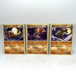 Hitmonchan 57/95 & Hitmonlee 58/95 52/90 Call of Legends Pokemon TCG - Image 1