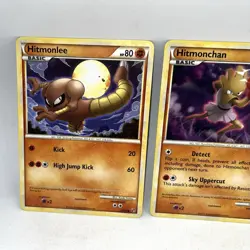 Hitmonchan 57/95 & Hitmonlee 58/95 52/90 Call of Legends Pokemon TCG - Image 2