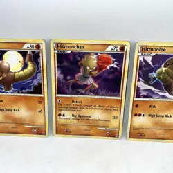 Hitmonchan 57/95 & Hitmonlee 58/95 52/90 Call of Legends Pokemon TCG - Image 3
