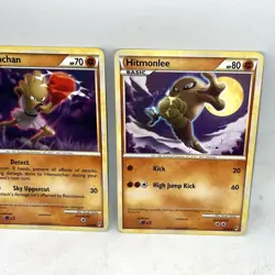 Hitmonchan 57/95 & Hitmonlee 58/95 52/90 Call of Legends Pokemon TCG - Image 4