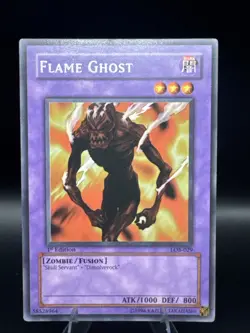 Flame Ghost LOB-029 The Legend of Blue Eyes White Dragon 1st Edition - Image 1