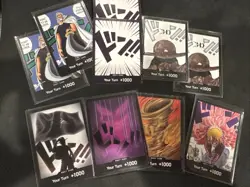 One Piece 10 Assorted Don!! Cards English - Image 1