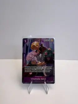 One Piece TCG - Vinsmoke Sanji Treasure Rare Alt Art OP10-063 (OP12 TR) NM+ - Image 1