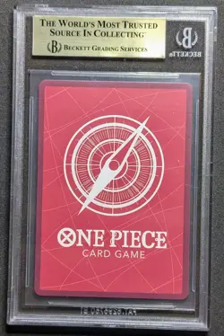 2022-24 ONE PIECE PROMOS COLLECTORS CLUB EXCLUSIVE MONKEY D. LUFFY P BGS 9.5 PSA - Image 2