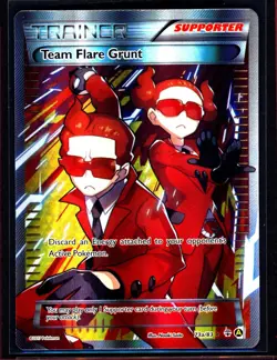 Pokemon Team Flare Grunt XY Generations 73a/83 Full TCG Pokemon NM 1001#155 - Image 1