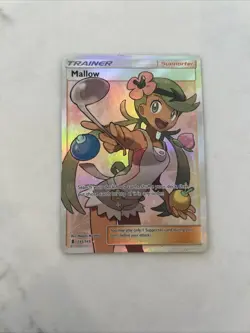 Pokemon TCG Mallow Guardians Rising Holo Full Art Ultra Rare Card 145/145 - Image 1