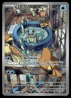 Squirtle 148/142 SV07: Stellar Crown Pokemon TCG - Image 1