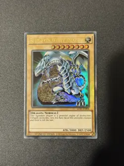 Blue-Eyes White Dragon LC01-EN004 Ultra Rare Limited Edition NM Yugioh NM - Image 1