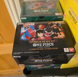 One Piece TCG OP-09 Emperors in the New World Booster Box - Brand New - Unsealed - Image 1