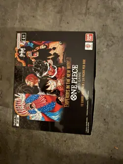 One Piece TCG OP-09 Emperors in the New World Booster Box Brand New & Unsealed - Image 1