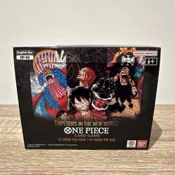 One Piece TCG OP-09 Emperors in the New World Booster Box - Brand New - Unsealed - Image 1