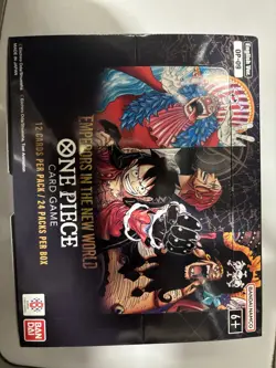 One Piece TCG OP-09 Emperors in the New World Booster Box | New & Unsealed - Image 1