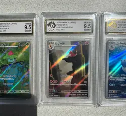 Pokemon Card Ivysaur Charmeleon Wartortle AR 167 169 171/165 sv2a 151 Japanese - Image 3