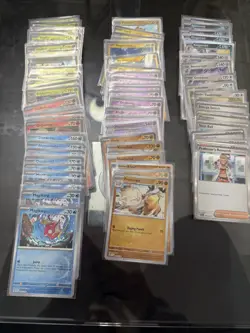 pokemon scarlet and violet base set - Reverse/Holo lot - 74 cards - Image 1
