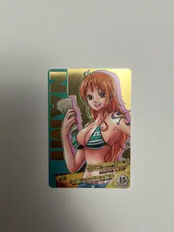 2011 ONE PIECE AR CARDDASS 2 NAMI GOLD FOIL CARD - Image 1