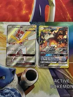 Pokemon Card Lot Full Art Alt Art Fire Reshiram & Charizard Tag Team - Image 1