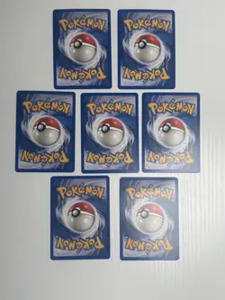 Lot of 7 Pokemon Expedition Vintage WOTC Basic Energy Cards - Image 2
