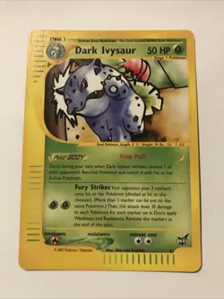 Dark Ivysaur Best Promo 6 - Near Mint - Pokemon Trading Card Game - Image 1
