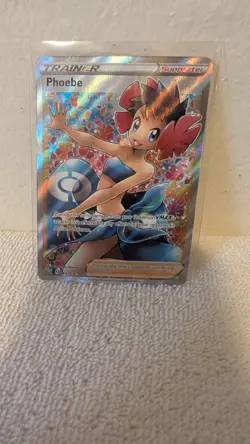 Phoebe Full Art Ultra Rare Holo Card 161/163 Swsh05: Battle Styles - Image 3