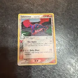 Pokemon TCG Salamence 14/113 EX Delta Species 2005 Holo Rare Card NM - Image 1