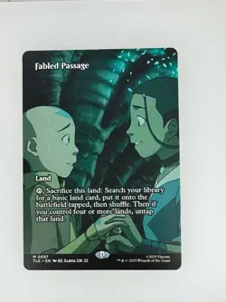 MTG Avatar: The Last Airbender: Eternal-Legal Fabled Passage (Borderless) 57 NM - Image 1