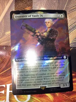 Overseer of Vault 76 (Extended Art) (Surge Foil) Universes Beyond: Fallout Foil - Image 1