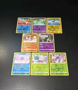Pokemon TCG SWSH Chilling Reign REV HOLO RARE Golurk 066/198 Crabominable Snover - Image 1