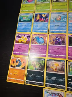 Pokemon TCG Evolving Skies Partially Complete Set Uncommon Common Hypno Golduck - Image 3