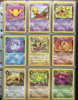 Vintage Pokemon Binder Collection - Base - Jungle - Fossil - Gym Hero’s Etc - NM - Image 4