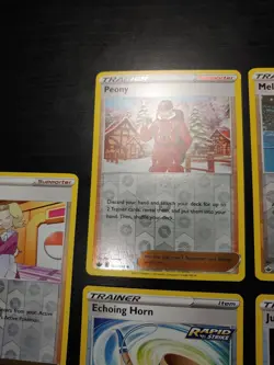 Pokemon TCG Chilling Reign REV HOLO Trainer Peony 150/198 Echoing Horn Justified - Image 2