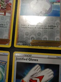 Pokemon TCG Chilling Reign REV HOLO Trainer Peony 150/198 Echoing Horn Justified - Image 5