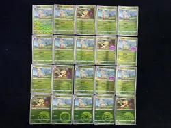 2024 Pokemon S.CHN Master Ball CBB2C 07 10/15 07 12/15 Leafeon Holo Lot*20 BL25 - Image 1