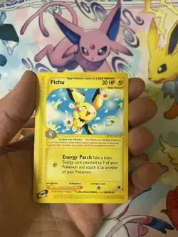 2002 Pokemon TCG Pichu Expedition 58/165 Non-holo Rare MP - Image 1