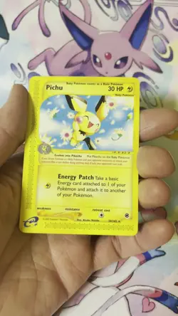 2002 Pokemon TCG Pichu Expedition 58/165 Non-holo Rare MP - Image 2