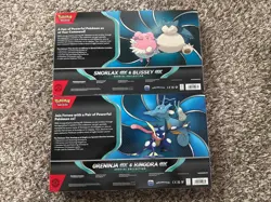 Pokemon TCG Snorlax ex & Blissey ex | Greninja Ex & Kingdra Special Collection - Image 2