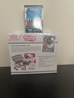 POKEMON TCG S&V WHITE FLARE ETB ELITE TRAINER BOX + Black Bolt BB FACTORY SEALED - Image 3