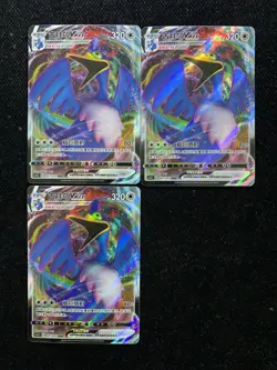 2023 Pokemon S-Chinese SWSH Cramorant VMAX CS1.5C D 041/055 RRR Lot*3 YX89 - Image 1