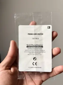 2018 POKEMON S&M DRAGON MAJESTY DRATINI 35/70 TOYS R US STAMPED PROMO SEALED - Image 3