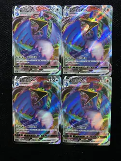 2023 Pokemon S-Chinese SWSH Cramorant VMAX CS1.5C D 041/055 RRR Lot*4 YX89 - Image 1
