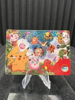 Pokemon Vintage Pocket Monsters Vending HOLO Prism Sticker Bandai 1999 Nintendo - Image 1