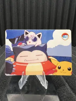 Pokemon Vintage Pocket Monsters Vending HOLO Prism Sticker Bandai 1999 Nintendo - Image 2