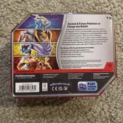Pokemon TCG: Paradox Destinies Iron Boulder ex Tin New Sealed 5 Booster 1 Promo - Image 3