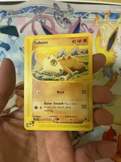 Cubone 103/165 - Expedition Base Set - Non-Holo - MP - Pokemon TCG - Image 1
