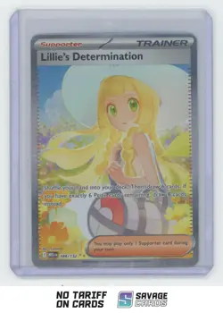 2025 Pokemon Mega Evolution Special Illustration Rare Lillie's Determination - Image 1
